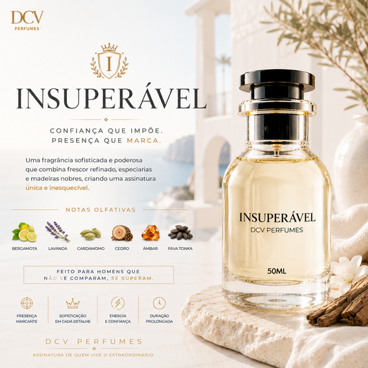 Perfume Insuperável Masculino - Eau de Parfum Amadeirado Especiado 50ml