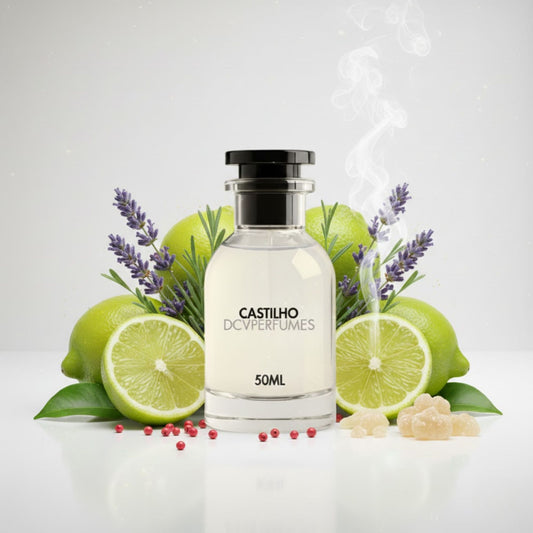 Perfume Castilho Masculino – Eau de Parfum Ambarado Oriental 50ml